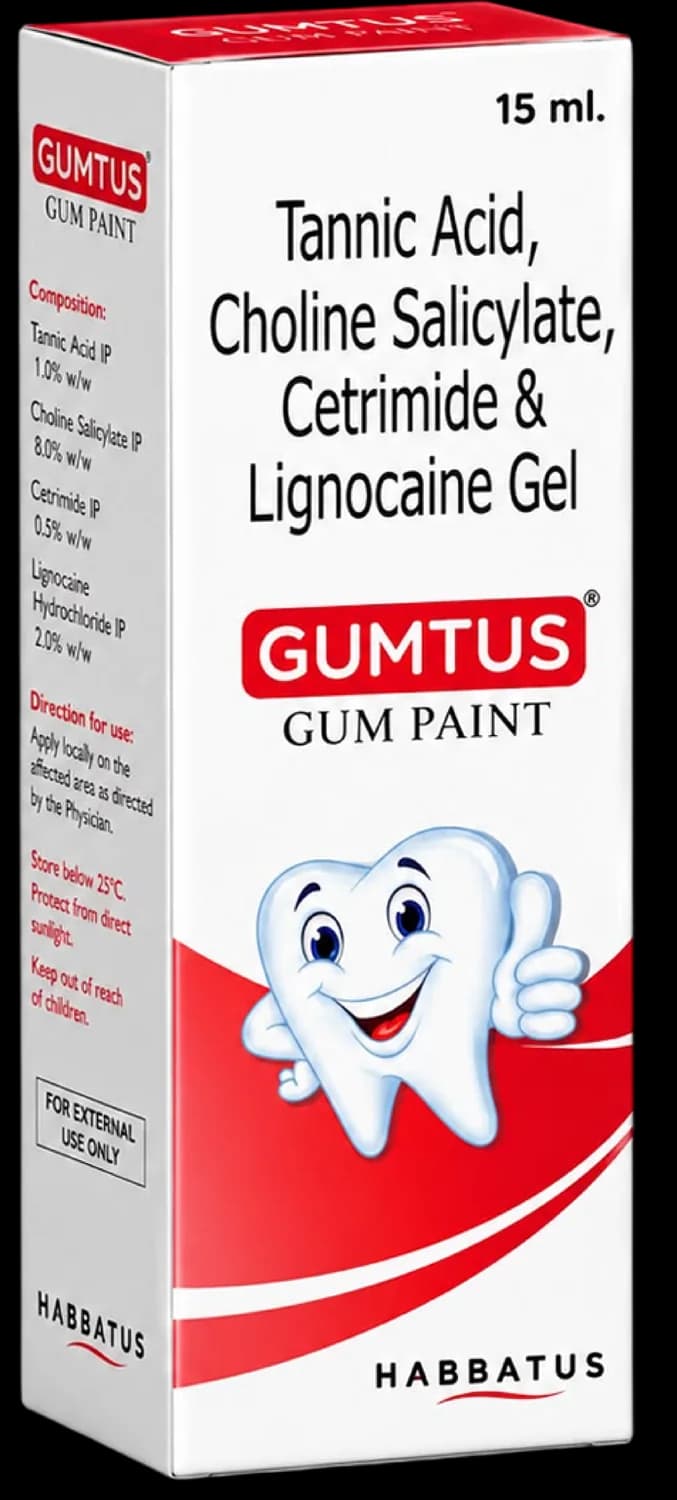 Gumtus gum paint carton